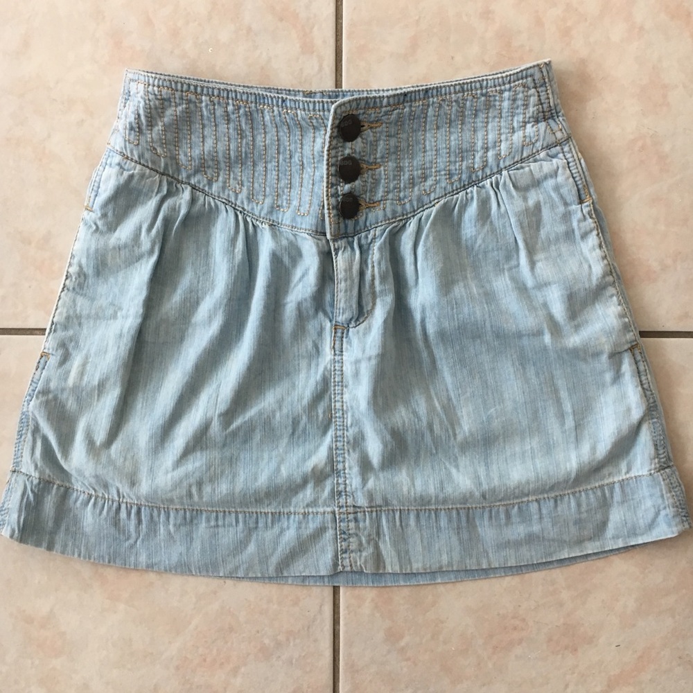 BDG High Waist Denim Skirt